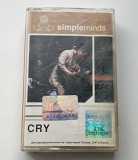 SIMPLE MINDS Cry MC cassette