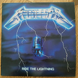 Metallica Ride The Lightning UK press lp vinyl