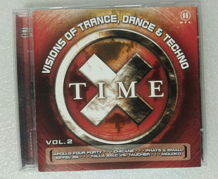 CD TIME X VOL. 2 1999 /2CD/ Visions Of Trance, Dance & Techno (Germany)