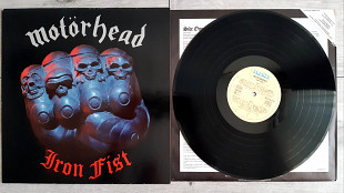 MOTORHEAD IRON FIST ( BRONZE S 203636 A1/B1 )  1982 GERMANY