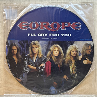 Вінілова платівка Europe – I'll Cry For You (12" Picture Disc) 1991