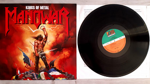 MANOWAR KINGS OF METAL ( ATLANTIC 40 ANNIVERSARY 781 930-1 A1/B1 ) 1988 GERMANY.