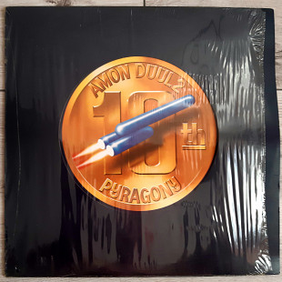 AMON DUUL 2 ( PROG , KRAUT ROCK ) PYRAGONY ( NOVA 6.22 780 01- 1/ 01 - 2 ) DIE CUT COVER , SCHRINC