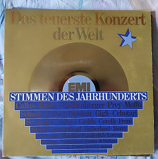 Various – Das Teuerste Konzert Der Welt (Stimmen Des Jahrhunderts) 2LP