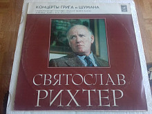 73..C.Рихтер.э.григ.р.шуман концерт для ф но с оркестром.дир.Ловро фон матачич тир.500 шт