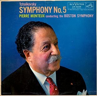 Pierre Monteux Conducting The Boston Symphony* / Tchaikovsky* - Symphony No. 5 (made in USA)