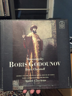 Moussorgsky* - Boris Christoff, Chorus Of The National Opera House Of Sofia*, Paris Conservatory Orc