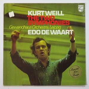 Kurt Weill - The Two Symphonies (LP, Album)