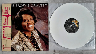 JAMES BROWN GRAVITY ( SCOTTIBROS. INT 147.313 A1/B1 ) WHITE VINYL , OBI 1986 GERMANY