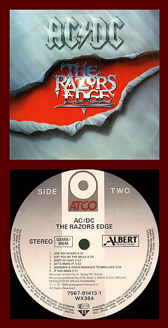 Lp AC/DC 1990 | Vinyl.com.ua