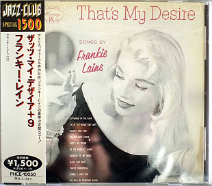Frankie Laine ‎– That's My Desire
