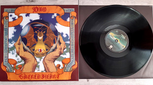 DIO ( ELF , RAINBOW , BLACK SABBATH ) SACRET HEART ( VERTIGO SPACESHIP 824 848-1 1Y/2Y ) 1985 HOLL