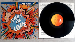 BOB DYLAN SHOT OF LOVE ( CBS 85178 ) 1981 HOLL