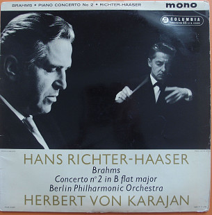 Hans Richter-Haaser, Brahms, Berlin Philharmonic Orchestra, Herbert von Karajan – Concerto No. 2 In
