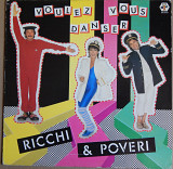 Ricchi & Poveri – Voulez Vous Danser (Baby Records – BR 56057, Italy) inner sleeve EX+/NM-