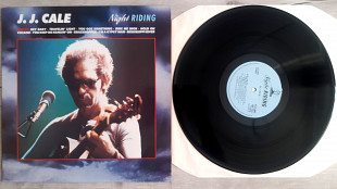 J.J. CALE NIGHT RIDING ( KNIGHT RECORDS KNLP 1006 A1/B2 ) 1988 ENGL