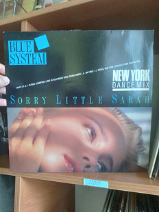 Blue System (EX Modern Talking) – Sorry Little Sarah (45 RPM, Maxi-Single), 1987, Rare - оригинал -