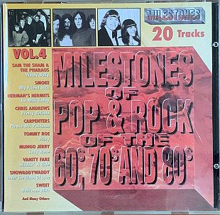 Various – «Milestones Of Pop & Rock Of The 60's, 70's And 80's Vol. 4»