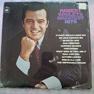 Robert Goulet – Robert Goulet's Greatest Hits\CBS – S 63675, CBS – 63675\UK\1969\VG+\VG+