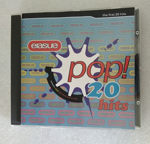 CD ERASURE 1992 Pop! - The First 20 Hits (Germany)