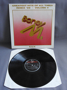 Boney M. Greatest Hits Of All Times Remix '89 Volume II LP Германия 1989 пластинка NM