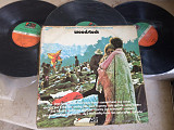 Jimi Hendrix + Canned Heat + Ten Years After +Jefferson Airplane = Woodstock (3xLP)(Germany)LP