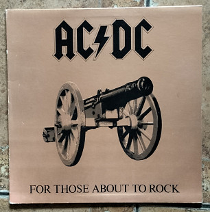 AC/DC * For Those About To Rock (We Salute You) 81 USA, Atlantic SD 11111(Specialty Pressing) Origin