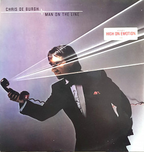 NM/NM vinyl, Chris de Burgh - MAN ON THE LINE, 1984.