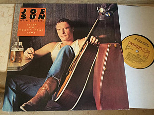 Joe Sun ‎– Livin' On Honky Tonk Time ( Germany ) LP