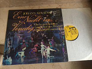 Johann Strauss Jr. Одна ночь в Венеции - Большое поперечное сечение оперетты LP