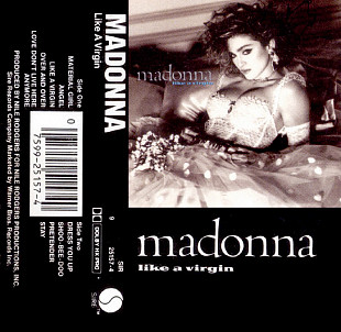 Madonna – Like A Virgin /1984/ Sire / USА - Dolby HX Pro