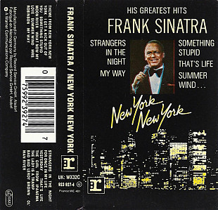 Frank Sinatra – New York New York (His Greatest Hits) /1983/Reprise Records/ UK & Europe - Фирменная