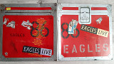 EAGLES LIVE 2 LP ( ASYLUM AS 62 032 A2/B2/C3/D3 ) with Giga Poster !!! G/F 1980 GER