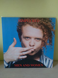 Simply Red – Men And Women, 1987, WEA – 242071, Germany (ЕХ, ЕХ+/NM, вставка из плотного картона) -