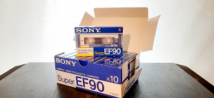 Новые аудиокассеты Sony Super EF90