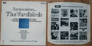 The Yardbirds Remember UK first press lp vinyl