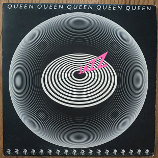 Queen Jazz UK first press lp vinyl poster