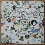 Led Zeppelin Led Zeppelin III UK first press lp vinyl буряк red plum