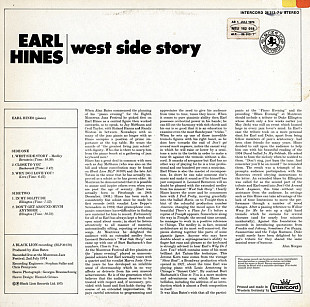 Earl Hines – West Side Story