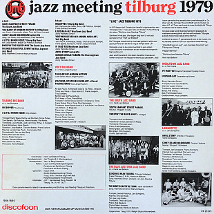 Various – Jazz Meeting In Tilburg 1979