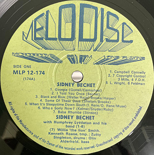 Sidney Bechet – Sidney Bechet