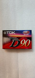 Новые аудиокассеты Tdk D90