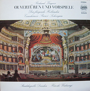 Richard Wagner - Staatskapelle Dresden, Hiroshi Wakasugi – Overtures and Preludes ( Germany ) LP