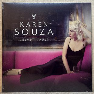 Вінілова платівка Karen Souza – Velvet Vault 2017 (Clear Translucent) НОВА