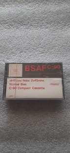 Новые аудиокассеты Bsaf C90