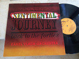 Karel Vlach And His Orchestra ‎– Sentimental Journey Back To The Forties (Czechoslovakia) JAZZ LP