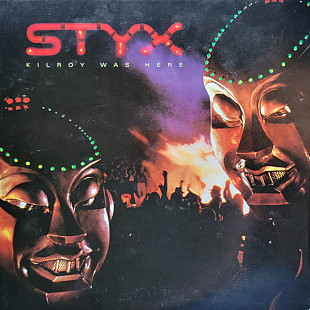 STYX «Kilroy Was Here» ℗1983 EX/EX+ GF OIS • USA • A&M Records – SP-3734