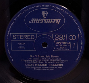 Dexys Midnight Runners – Don't Stand Me Down LP 12" неродной конверт (Прайс 46613)