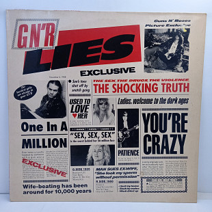 Guns N' Roses – G N' R Lies LP 12" (Прайс 30882)
