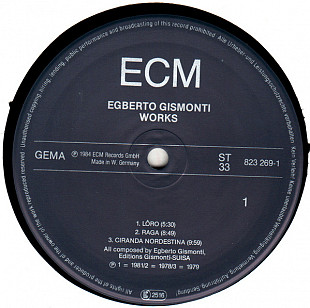 Egberto Gismonti – Works